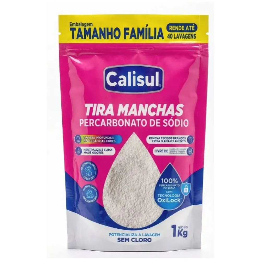 Percarbonato de Sódio 1kg Calisul