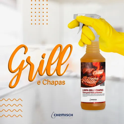 Limpa Grill e Chapas